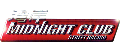 Midnight Club Street Racing title screen for Playstation 2